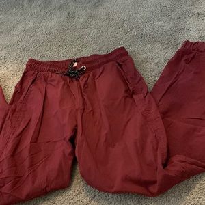 Maroon cargo pants